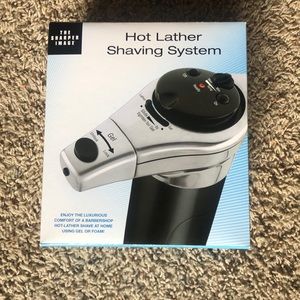 The Sharper Image Hot Lather Shaving System